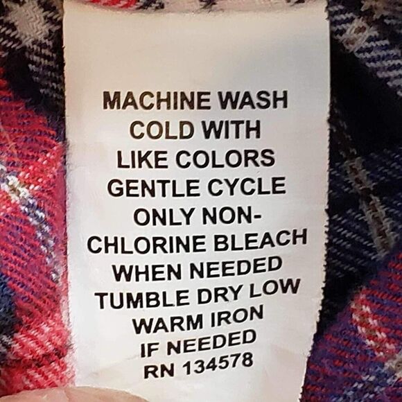 Vineyard Vines Shirt Long Sleeve Slim Red Plaid Button Down Mens Size Large - Picture 8 of 9